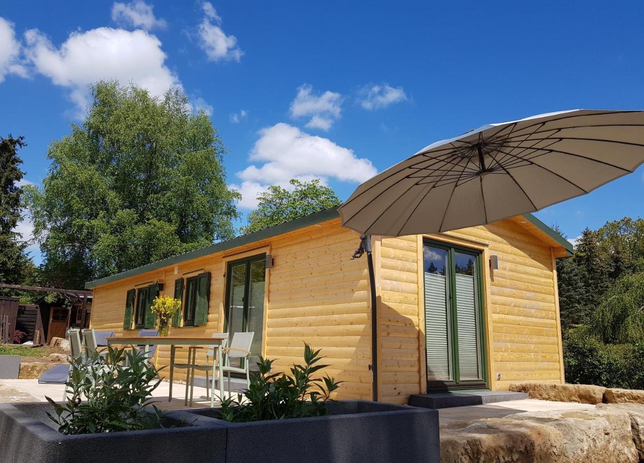 Chalet "Waldhauszeit" Am See 뮉케 외부 사진
